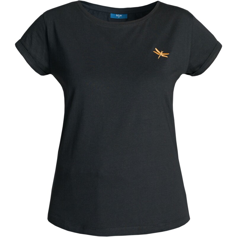 Een afbeelding van Blue Dames shirt zwart S