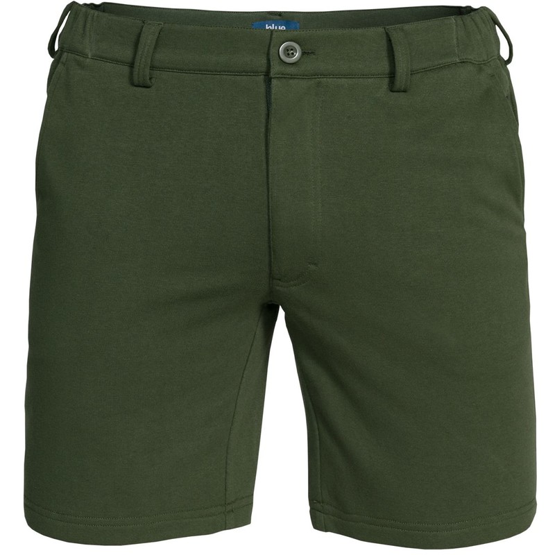 Een afbeelding van Blue Heren jog short groen XL