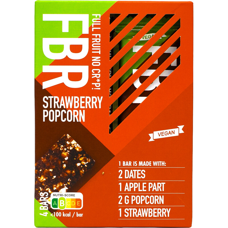 Een afbeelding van FBR Strawberry popcorn