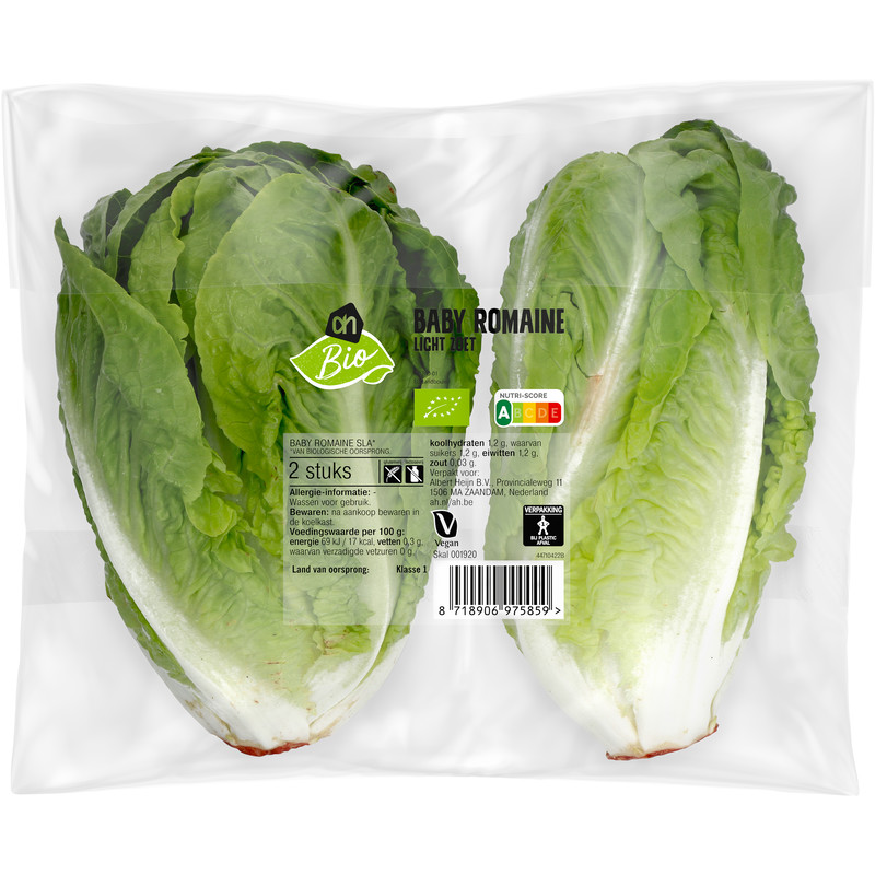 Een afbeelding van AH Biologisch Baby romaine
