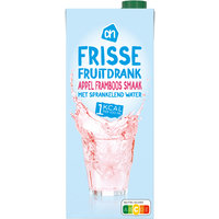 Een afbeelding van AH Frisse fruitdrank appel framboos light