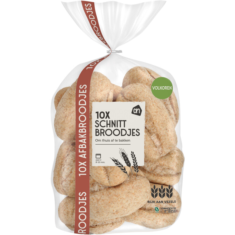 Een afbeelding van AH Voordeel schnittbroodjes volkoren