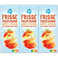Afbeelding van Frisse fruitdrank appel perzik