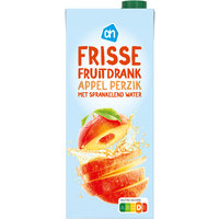 Een afbeelding van AH Frisse fruitdrank appel perzik