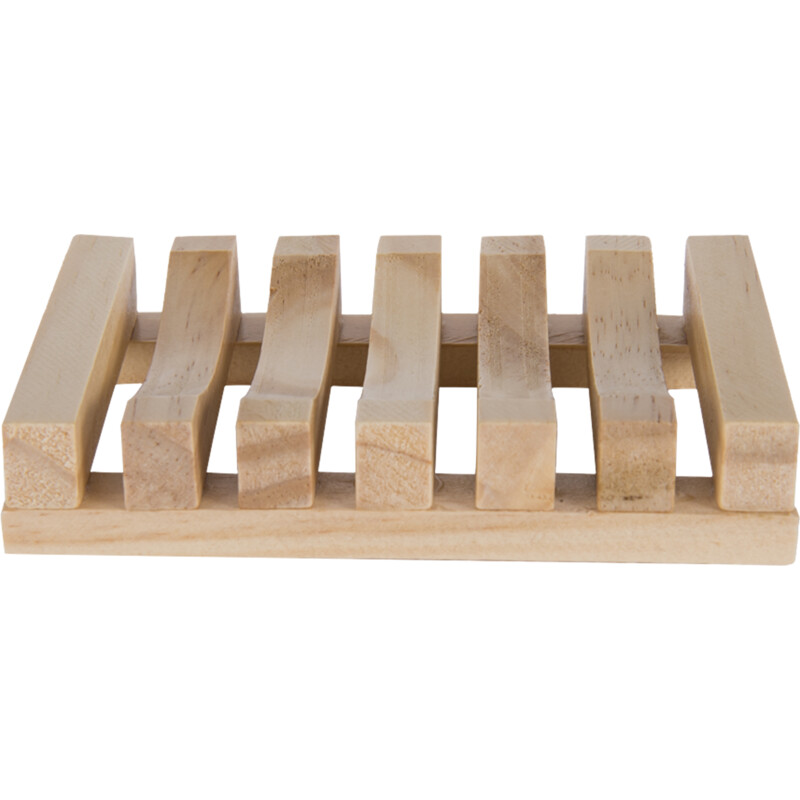 Een afbeelding van HappySoaps Zeep houder bamboe