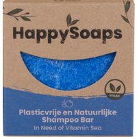 Een afbeelding van HappySoaps In need of vitamin sea shampoo bar
