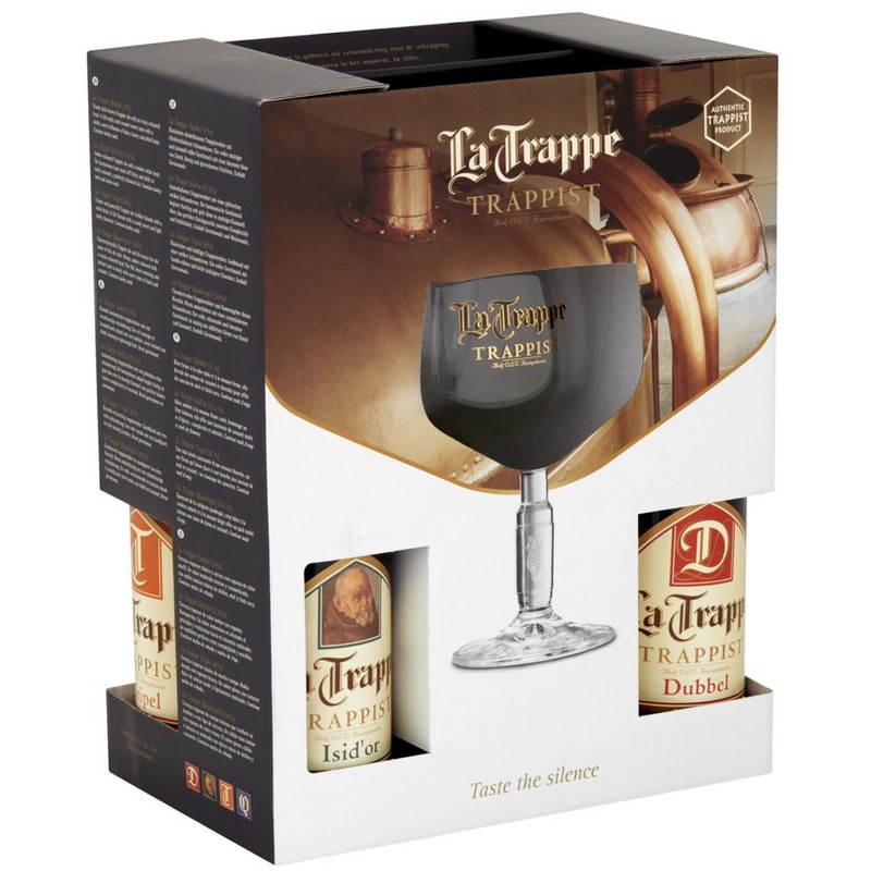 Een afbeelding van La Trappe Trappist geschenkverpakking