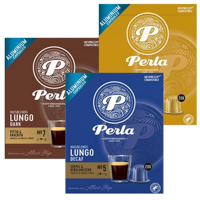 Perla Huisblends koffie cups variatie pakket bestellen | Albert