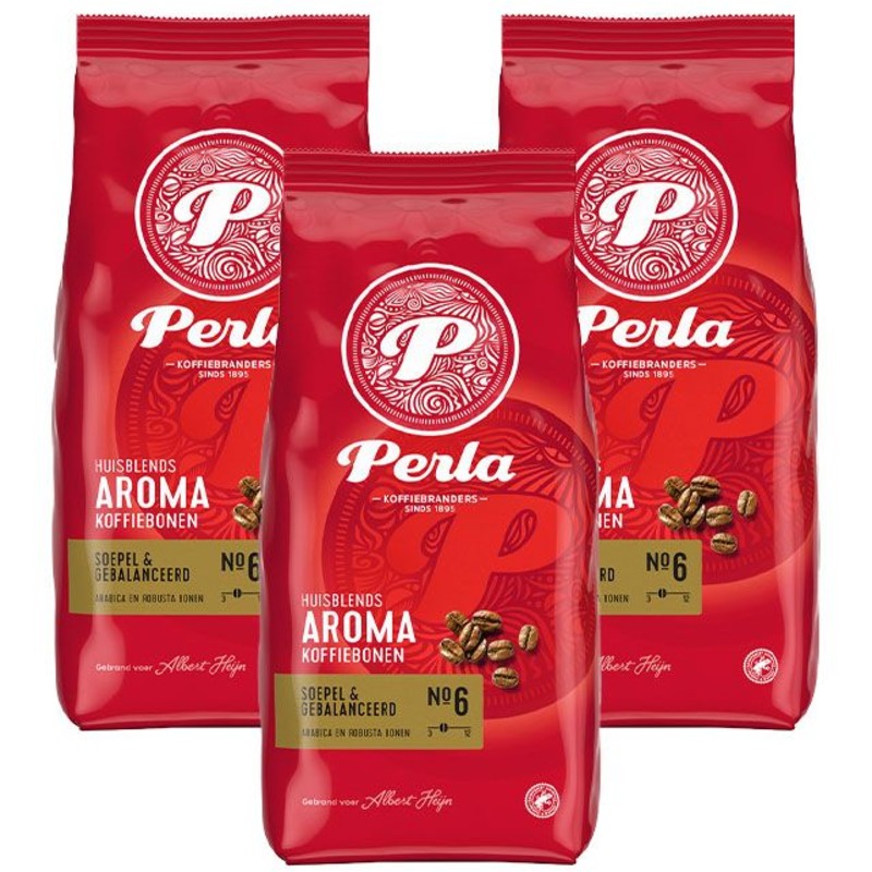Een afbeelding van Perla Huisblends koffie bonen pakket