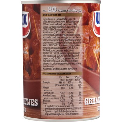 pdp-image-Unox Snackballetjes in satesaus