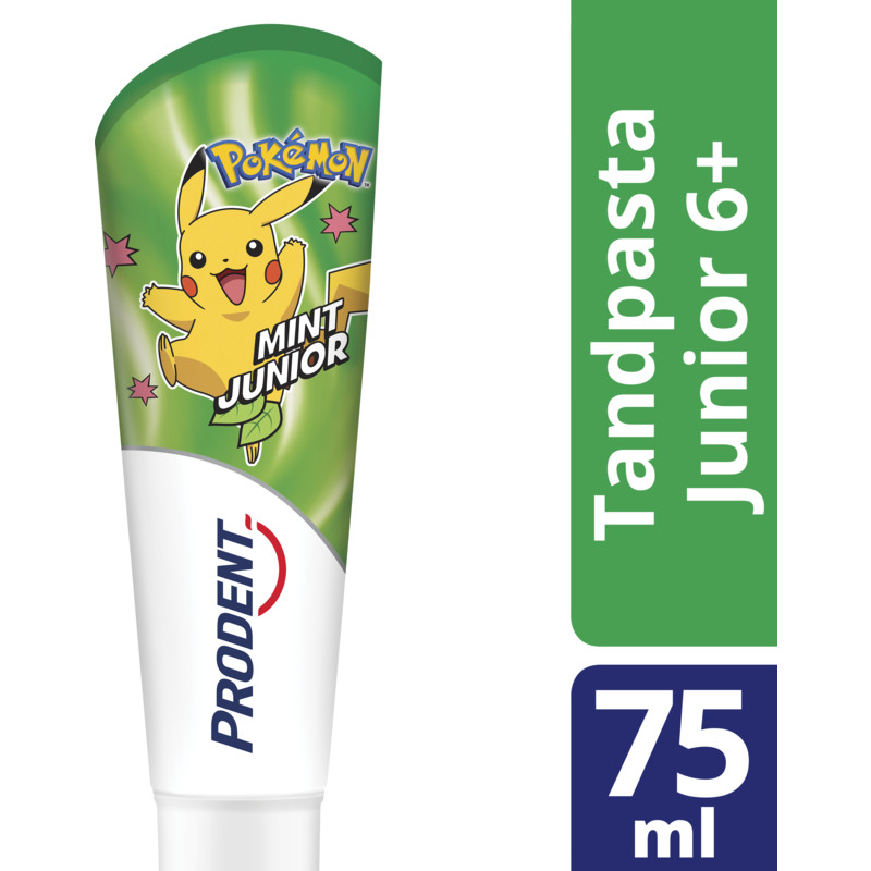 Een afbeelding van Prodent Pokmon 6+ milde muntsmaak tandpasta