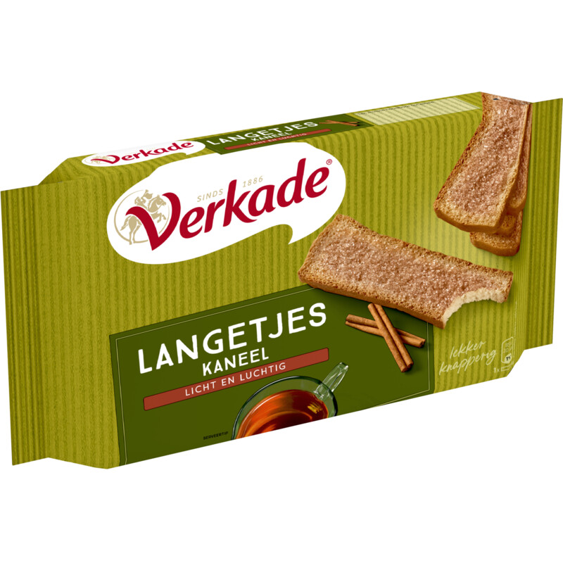 Een afbeelding van Verkade Langetjes kaneel
