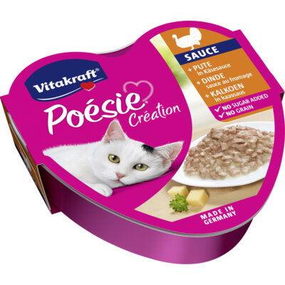 pdp-image-Vitakraft Poesie creation kalkoen in kaassaus