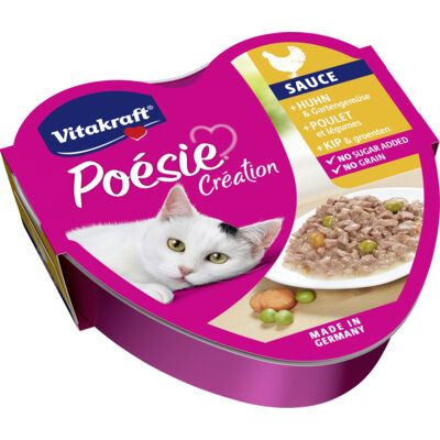 pdp-image-Vitakraft Poesie creation kip & groente in saus