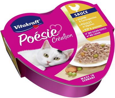 pdp-image-Vitakraft Poesie creation kip & groente in saus