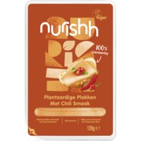 Een afbeelding van Nurishh Plantaardige plakken met chili smaak
