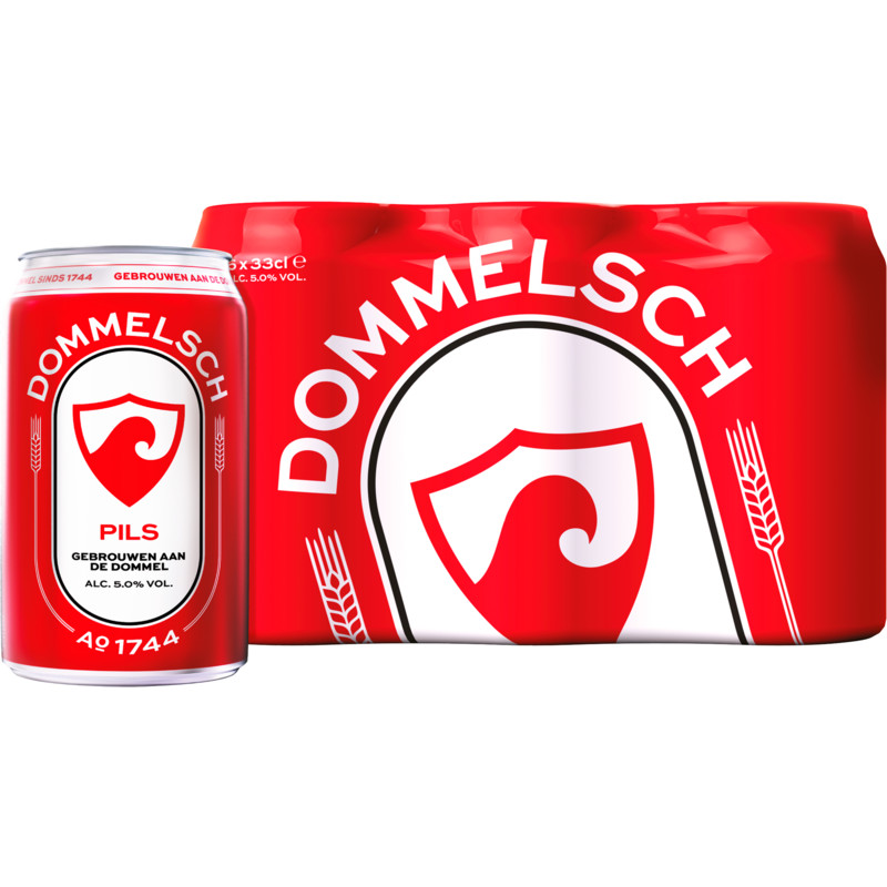 Een afbeelding van Dommelsch Pils bier 6-pack
