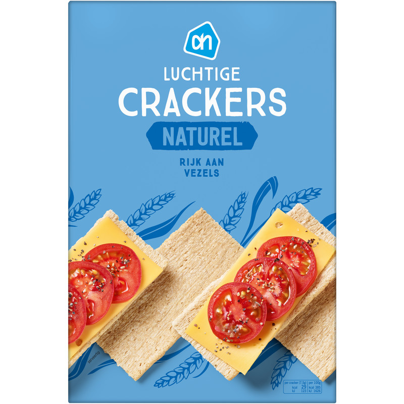 Een afbeelding van AH Luchtige crackers naturel
