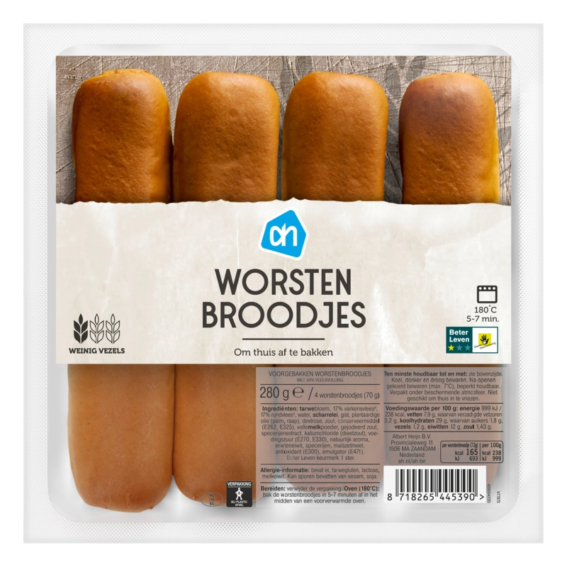 AH Worstenbroodjes