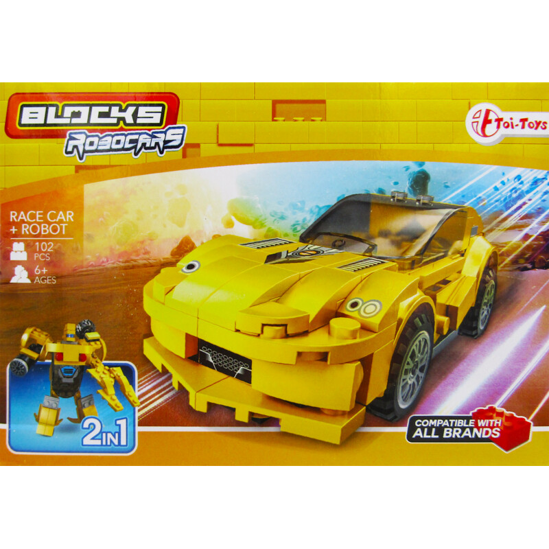 Een afbeelding van Toi toys Blocks car