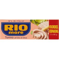 Afbeelding van Rio Mare Tonijn in olijfolie 3-pack