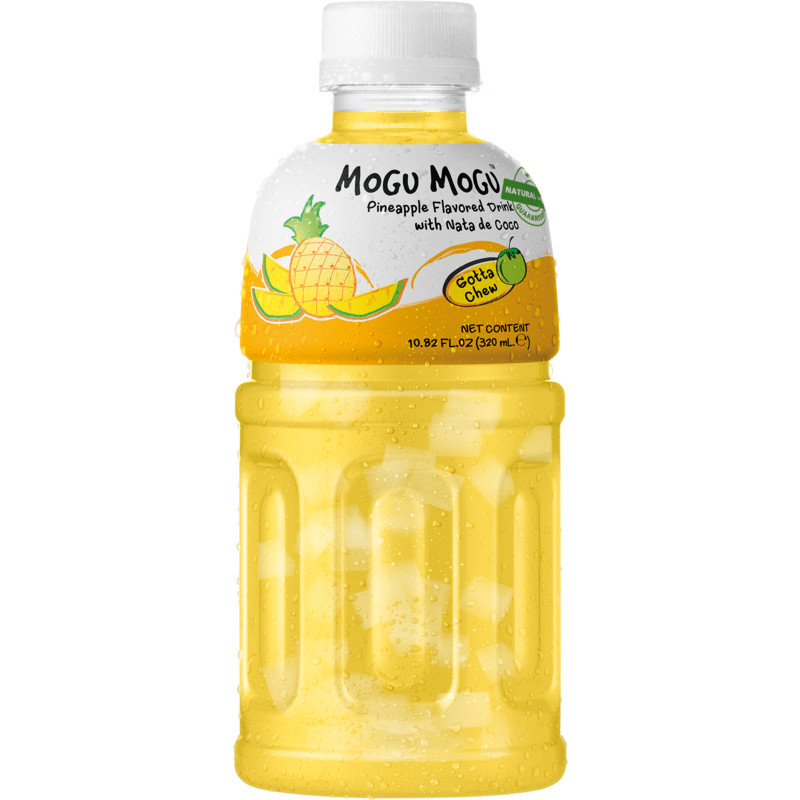 Een afbeelding van Mogu Mogu Pineapple flavoured drink