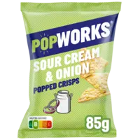 Popworks Sour cream & onion