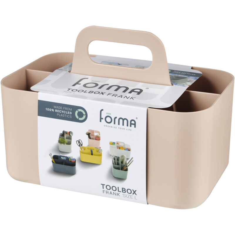 Een afbeelding van Forma Toolbox Frank grijs of roze large