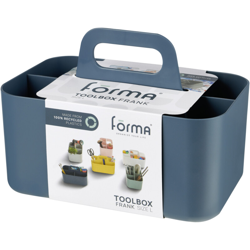 Een afbeelding van Forma Toolbox Frank lichtgroen of blauw large