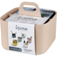 Afbeelding van Forma Toolbox Frank grijs of roze medium