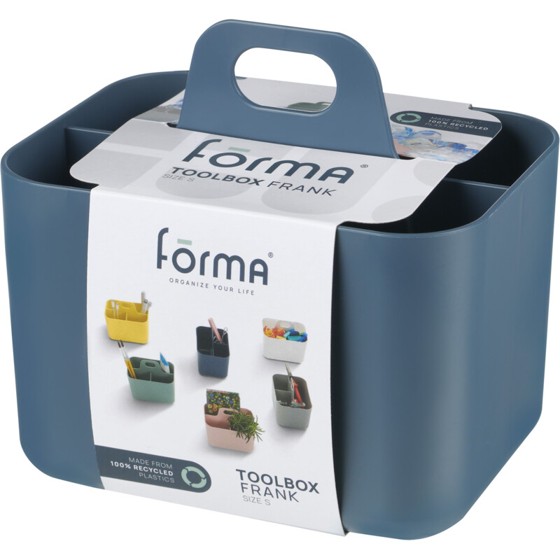 Een afbeelding van Forma Toolbox Frank geel of blauw S