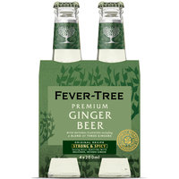 Een afbeelding van Fever-Tree Ginger beer 4-pack