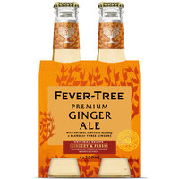Een afbeelding van Fever-Tree Ginger ale 4-pack bel