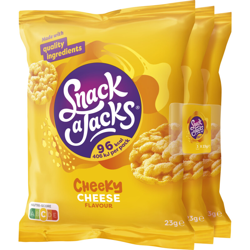 Een afbeelding van Snack a Jacks Crispy cheese