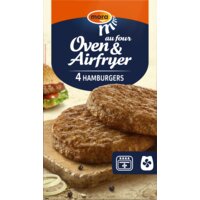 Een afbeelding van Mora Oven & airfryer hamburgers