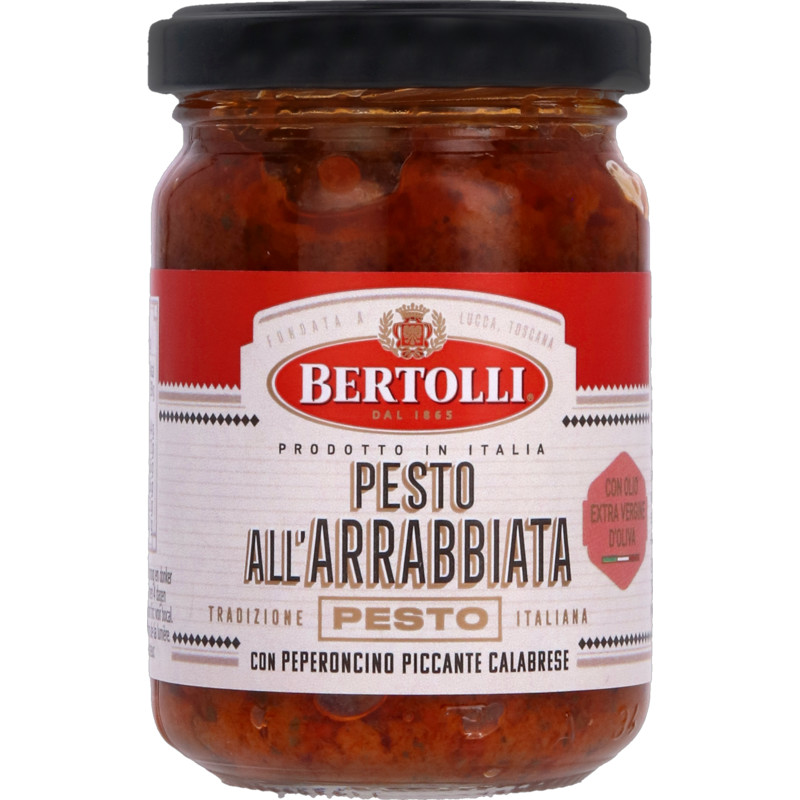 Een afbeelding van Bertolli Pesto all arrabbiata