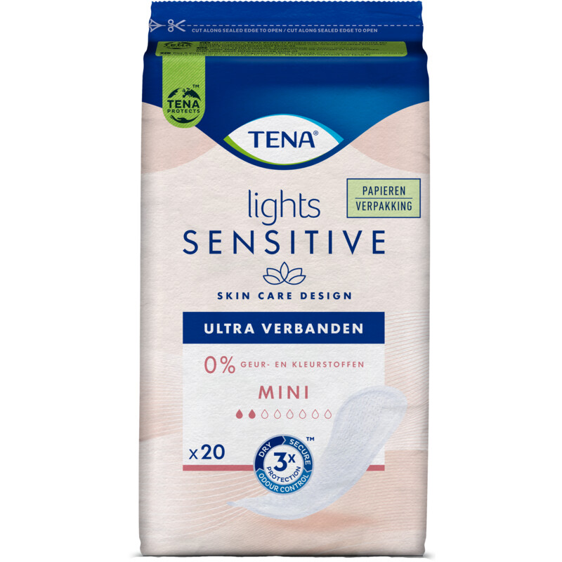 Tena Lights sensitive ultra pads mini reserveren Albert Heijn