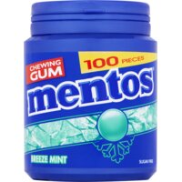 Een afbeelding van Mentos Gum Breeze mint