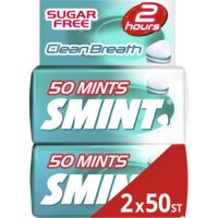 Een afbeelding van Smint Clean breath intense mint 2-pack