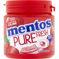 Een afbeelding van Mentos Gum Pure fresh aardbei