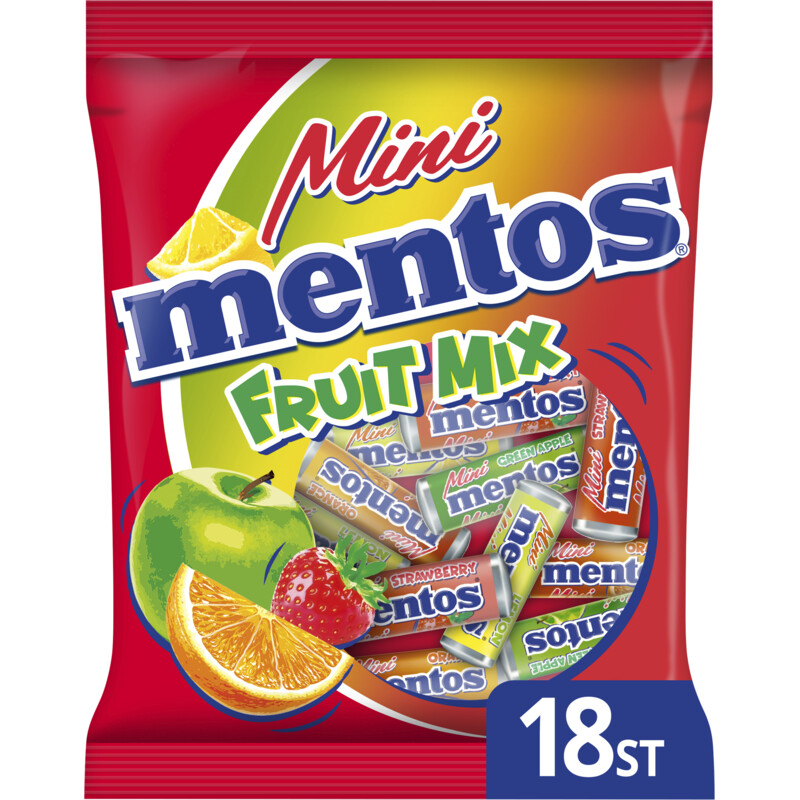 Een afbeelding van Mentos Mini fruit