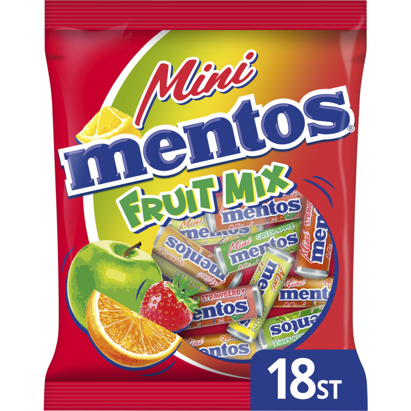 Een afbeelding van Mentos Mini fruit
