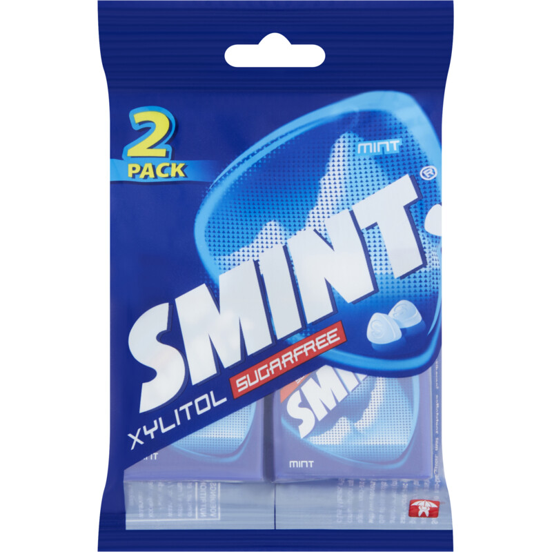 Een afbeelding van Smint Mints sugarfree 2-pack