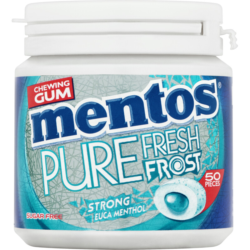 Een afbeelding van Mentos Gum - Pure Frost Euca Menthol