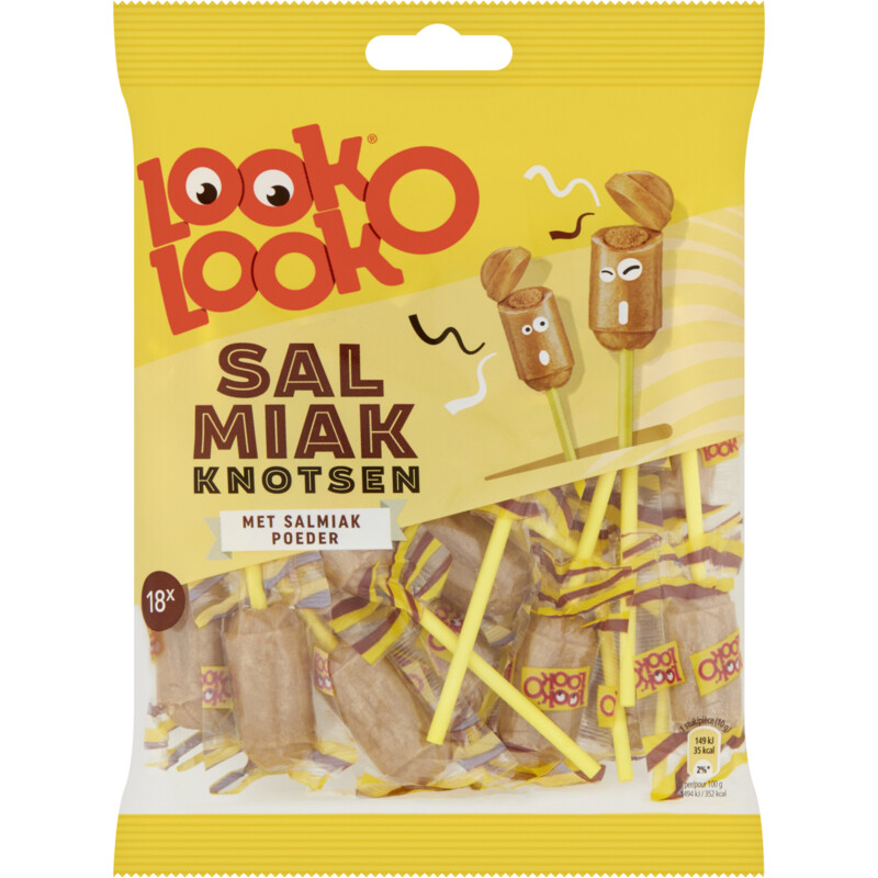 Een afbeelding van Look-O-Look Salmiakknotsen