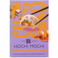Een afbeelding van Wochi Mochi Iced mochi chocolate salted caramel