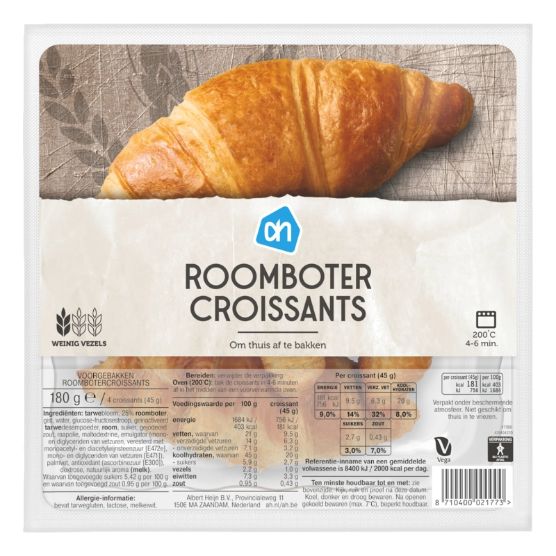 AH Roomboter croissants