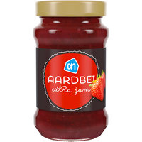 Een afbeelding van AH Extra jam aardbeien