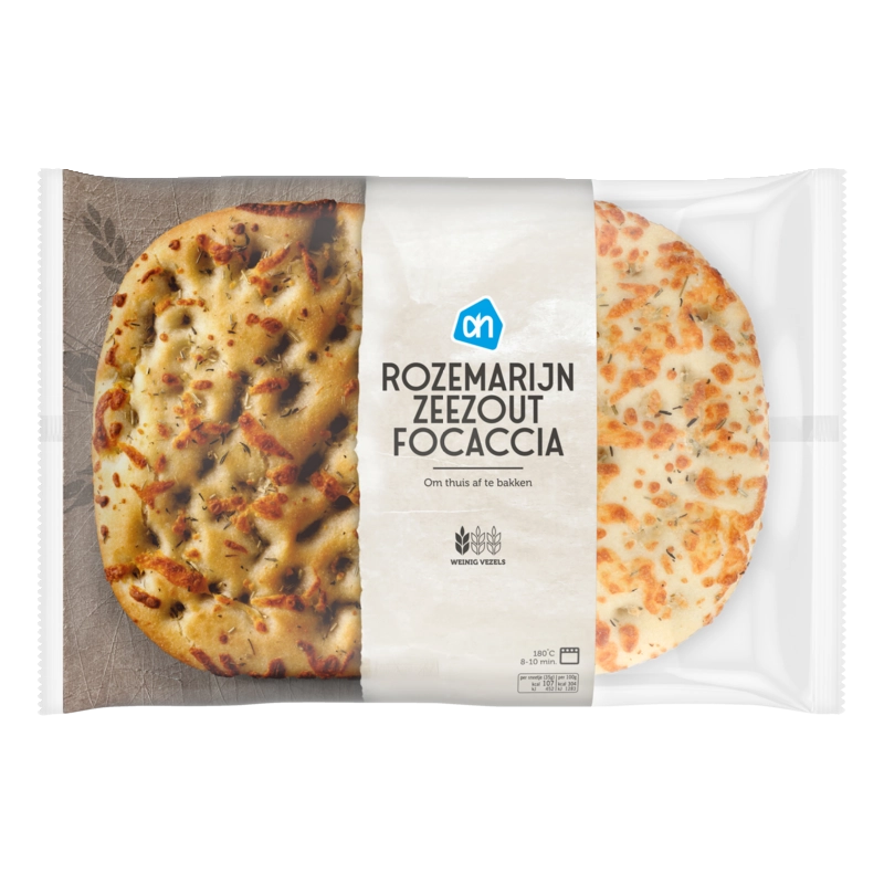 AH Rozemarijn zeezout focaccia