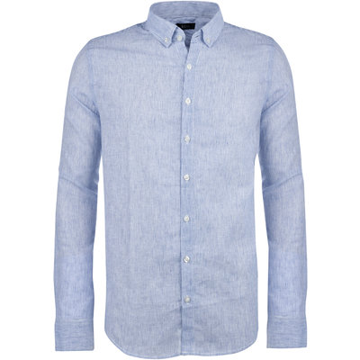 Blue Overhemd streep blauw 41 42 bestellen Albert Heijn